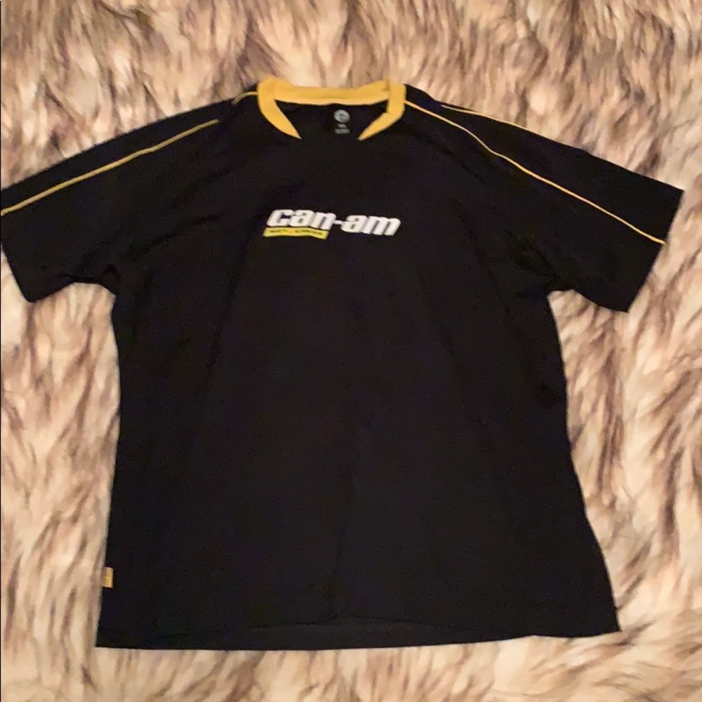 Men’s poly Can-Am Spyder Tee.